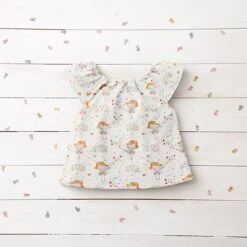 Cotton Jersey Little Fairy – White/light Blue -Tailor Supplies Sales Store BSZ423