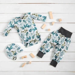 Cotton Jersey Eucalyptus Leaves Digital Print – Offwhite 13 Cotton Jersey Eucalyptus Leaves Digital Print – Offwhite -Tailor Supplies Sales Store BSZ428 123