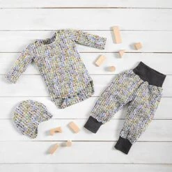 Organic Cotton Jersey Flower Meadow Digital Print – Offwhite -Tailor Supplies Sales Store BSZ428 138