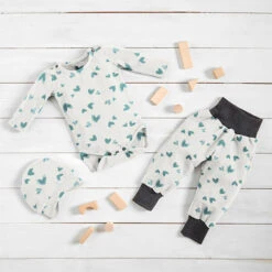 Cotton Jersey Painted Hearts – Offwhite/reed 13 Cotton Jersey Painted Hearts – Offwhite/reed -Tailor Supplies Sales Store BSZ428 24