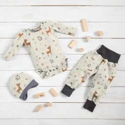 Cotton Jersey Happy Woodland Animals – Natural/light Grey 13 Cotton Jersey Happy Woodland Animals – Natural/light Grey -Tailor Supplies Sales Store BSZ428 45