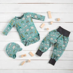 Cotton Jersey Steppe Animals And Rainbows – Reed -Tailor Supplies Sales Store BSZ428 51