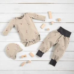 Cotton Jersey Little Foxes – Sand 15 Cotton Jersey Little Foxes – Sand -Tailor Supplies Sales Store BSZ428 89