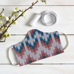 SHIELD PRO Antimicrobial Jersey Knit – Royal Blue/red | Albstoffe -Tailor Supplies Sales Store BSZ706