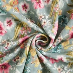 Super Stretchy Piqué Tropical Flowers – Reed 9 Super Stretchy Piqué Tropical Flowers – Reed -Tailor Supplies Sales Store SZ00 125