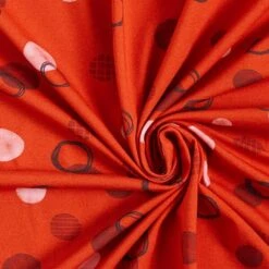 GOTS Cotton Jersey Dots | Tula – Terracotta 12 GOTS Cotton Jersey Dots | Tula – Terracotta -Tailor Supplies Sales Store SZ00 14