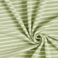 Terry Cloth Jersey Stripes – Pistachio 10 Terry Cloth Jersey Stripes – Pistachio -Tailor Supplies Sales Store SZ00 167