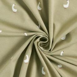 Cotton Jersey Cute Geese – Pistachio 11 Cotton Jersey Cute Geese – Pistachio -Tailor Supplies Sales Store SZ00 203