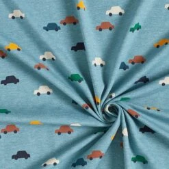 Cotton Jersey Toy Cars – Denim Blue/natural 9 Cotton Jersey Toy Cars – Denim Blue/natural -Tailor Supplies Sales Store SZ00 207