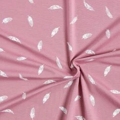 Cotton Jersey Feathers – Dusky Pink -Tailor Supplies Sales Store SZ00 225