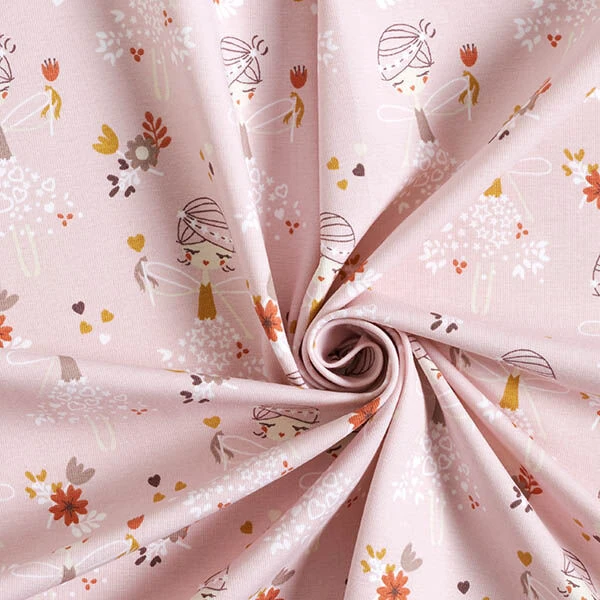 Cotton Jersey Flower Fairy – Rosé 5 Cotton Jersey Flower Fairy – Rosé - Image 3