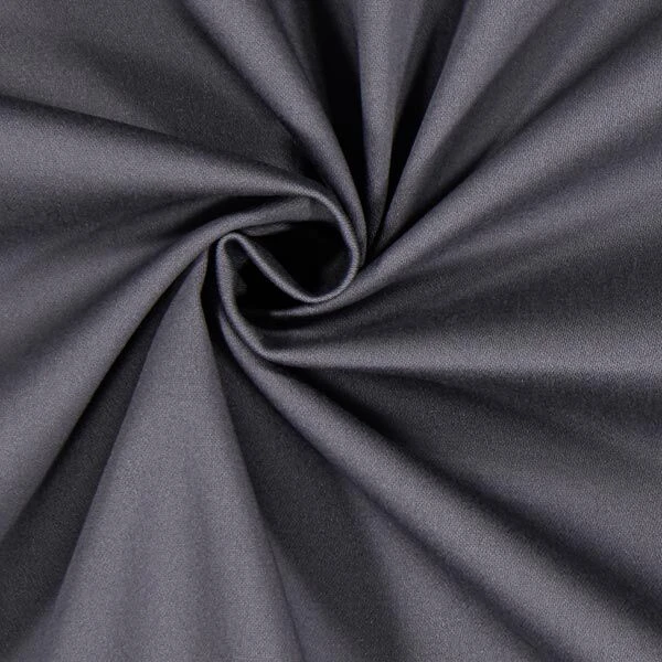 Stretch Cotton Satin – Dark Grey 4 Stretch Cotton Satin – Dark Grey - Image 2