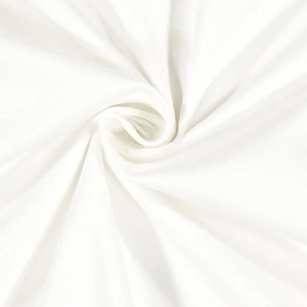 Stretch Cotton Satin – White 4 Stretch Cotton Satin – White - Image 2