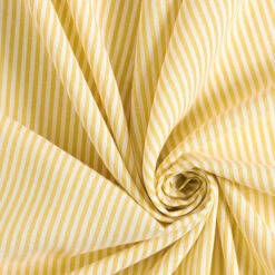 Cotton Viscose Blend Stripes – Curry Yellow/offwhite -Tailor Supplies Sales Store SZ00 419