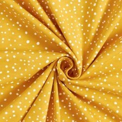 Cotton Jersey Irregular Dots – Curry -Tailor Supplies Sales Store SZ00 58