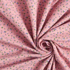 Millefleur Cotton Jersey – Dusky Pink 9 Millefleur Cotton Jersey – Dusky Pink -Tailor Supplies Sales Store SZ00 87