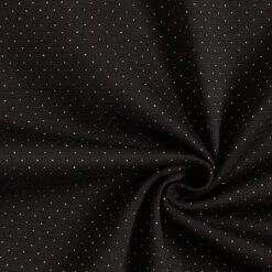 Spotty Lurex Romanit Jersey – Black 8 Spotty Lurex Romanit Jersey – Black -Tailor Supplies Sales Store SZ00 98