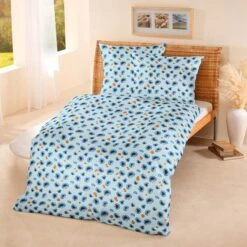 Cookie Monster Cretonne Decor Fabric | CPLG – Baby Blue/royal Blue -Tailor Supplies Sales Store SZ08