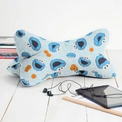 Cookie Monster Cretonne Decor Fabric | CPLG – Baby Blue/royal Blue -Tailor Supplies Sales Store SZ40