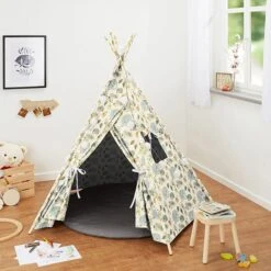 GOTS Cotton Cretonne Cute Savanna Animals – White -Tailor Supplies Sales Store SZ44