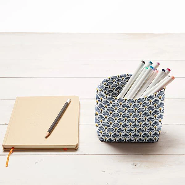 Coated Cotton Little Fans – Denim Blue 9 Coated Cotton Little Fans – Denim Blue - Image 7