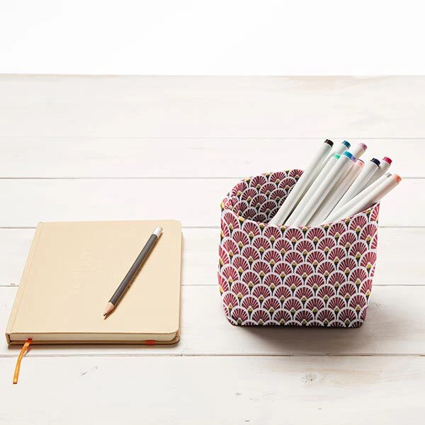 Coated Cotton Little Fans – Carmine 9 Coated Cotton Little Fans – Carmine - Image 7