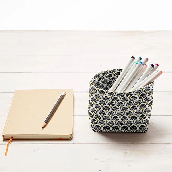 Coated Cotton Little Fans – Black 8 Coated Cotton Little Fans – Black - Image 7