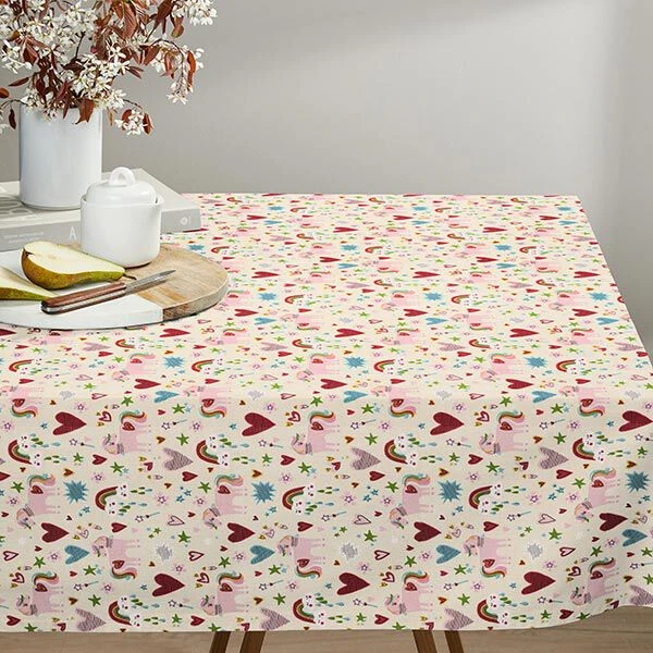 Coated Cotton Fabulous Horses – Light Beige/pink 7 Coated Cotton Fabulous Horses – Light Beige/pink - Image 5