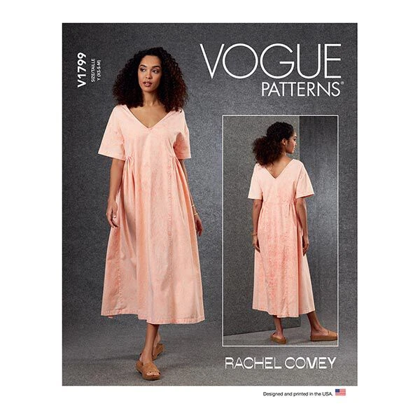 Dress | Vogue 1799 | 42-50 3 Dress | Vogue 1799 | 42-50