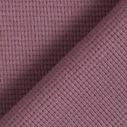 Mini Cotton Waffle Jersey Plain – Aubergine -Tailor Supplies Sales Store ZB01 104
