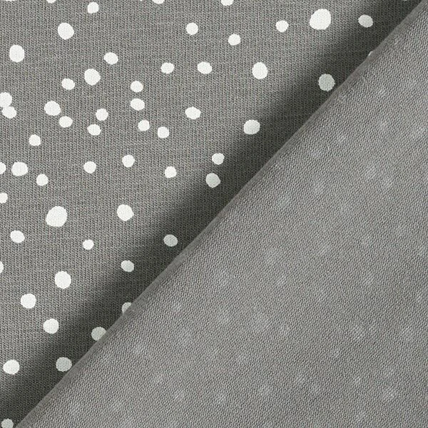 Cotton Jersey Irregular Dots – Grey 6 Cotton Jersey Irregular Dots – Grey - Image 4