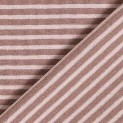 Narrow Stripes Cotton Jersey – Light Dusky Pink/dark Dusky Pink 13 Narrow Stripes Cotton Jersey – Light Dusky Pink/dark Dusky Pink -Tailor Supplies Sales Store ZB01 156