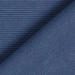 Ottoman Ribbed Jersey Plain – Denim Blue -Tailor Supplies Sales Store ZB01 158