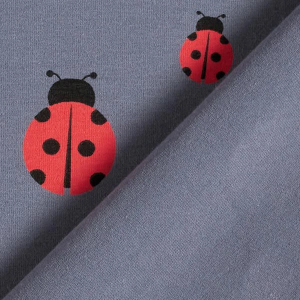 Cotton Jersey Ladybird – Blue Grey 6 Cotton Jersey Ladybird – Blue Grey - Image 4