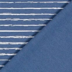 Cotton Jersey Scribble Stripes – Denim Blue 10 Cotton Jersey Scribble Stripes – Denim Blue -Tailor Supplies Sales Store ZB01 191