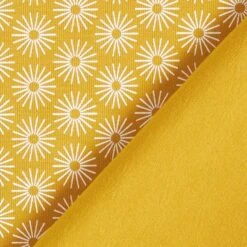Cotton Jersey Shiny Flowers – Curry Yellow 10 Cotton Jersey Shiny Flowers – Curry Yellow -Tailor Supplies Sales Store ZB01 192