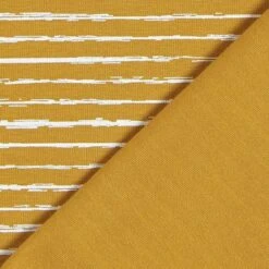 Cotton Jersey Scribble Stripes – Mustard -Tailor Supplies Sales Store ZB01 20