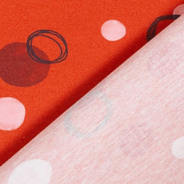 GOTS Cotton Jersey Dots | Tula – Terracotta 6 GOTS Cotton Jersey Dots | Tula – Terracotta - Image 4