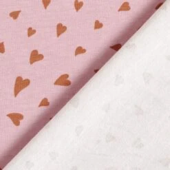 Cotton Jersey Swirled Hearts – Light Dusky Pink 10 Cotton Jersey Swirled Hearts – Light Dusky Pink -Tailor Supplies Sales Store ZB01 213