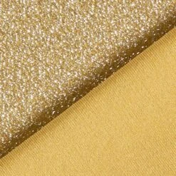 Glamour Tinsel Glitter Jersey– Mustard -Tailor Supplies Sales Store ZB01 243