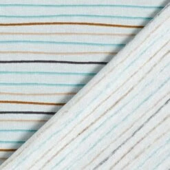 Cotton Jersey Irregular Stripes– Baby Blue -Tailor Supplies Sales Store ZB01 255