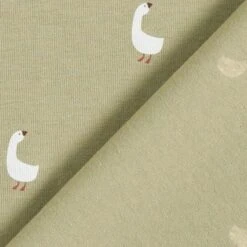 Cotton Jersey Cute Geese – Pistachio 12 Cotton Jersey Cute Geese – Pistachio -Tailor Supplies Sales Store ZB01 265