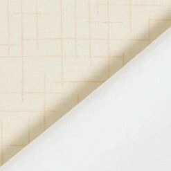 Broken Check Cotton Jersey – Cream -Tailor Supplies Sales Store ZB01 293