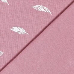 Cotton Jersey Feathers – Dusky Pink -Tailor Supplies Sales Store ZB01 297