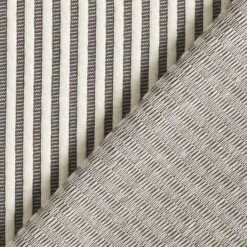 Structured Jersey Cotton Blend Longitudinal Ribs – Offwhite/navy Blue -Tailor Supplies Sales Store ZB01 300