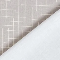 Broken Check Cotton Jersey – Light Grey -Tailor Supplies Sales Store ZB01 318