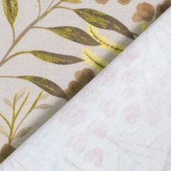 Flowering Branches Cotton Jersey – Sand -Tailor Supplies Sales Store ZB01 325