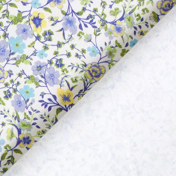 Flower Tendrils Cotton Jersey – Lilac 6 Flower Tendrils Cotton Jersey – Lilac - Image 4