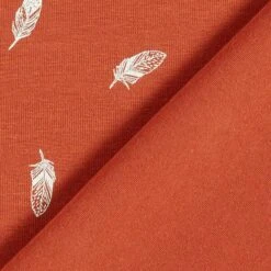 Cotton Jersey Feathers – Terracotta 10 Cotton Jersey Feathers – Terracotta -Tailor Supplies Sales Store ZB01 362