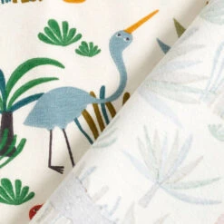 Cotton Jersey Curious Jungle Animals – Natural 10 Cotton Jersey Curious Jungle Animals – Natural -Tailor Supplies Sales Store ZB01 375